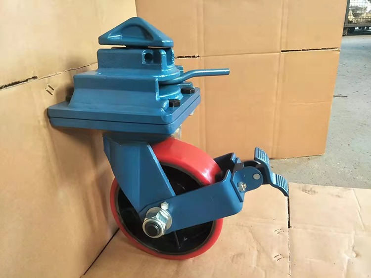 ISO Shipping Container Moving Caster Wheels Heavy Duty Swivel Rigid Customized OEM Support