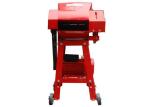 Red Livestock Farming Equipment , Steel Material Small Chaff Cutter Machine