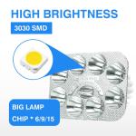 XYJ-09-NZ 27W 2700LM Universal Mini Driving Light For Motorcycle