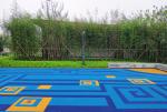 Colorful EPDM Rubber Running Track With Easy Installation Slip Resistant Surface