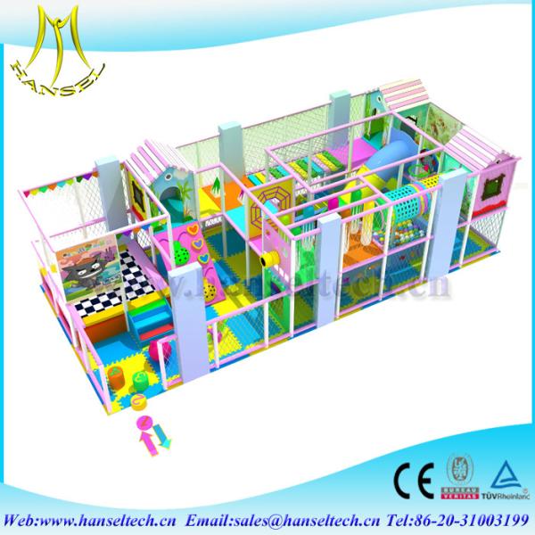 Buy cheap Hansel popular candy theme soft play center kids outdoor playhouse in the park from wholesalers