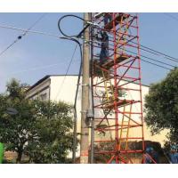 Buy cheap Strong Non Conductive Fibreglass Scaffold Tower For Wire Pole Repairement product