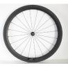 Buy cheap Hand built cheap Wheel Material 50mm*23mm 700c full carbon rim clincher road bike wheelset from wholesalers