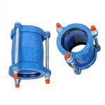 EN124 DI Galvanized Carbon Steel Universal Gibault Coupling PE/PVC/Steel Pipe