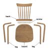 Buy cheap Windsor wood chair one set of two from wholesalers