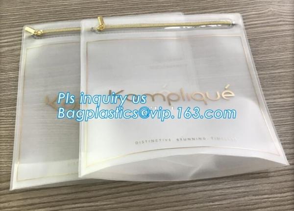 US Dollars k bag with slider, cloth bag boutique packaging slide zip lock