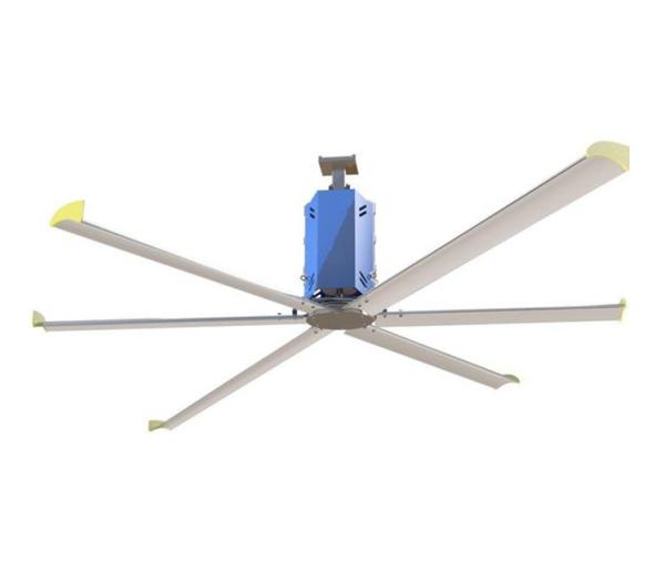 Buy cheap 6 Blade 8ft 10ft VDF Speed HVLS Industrial Ceiling Fans from wholesalers
