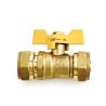 Buy cheap Brass Polyethylene Cross Linked Compression Fittings For Plumbing from wholesalers