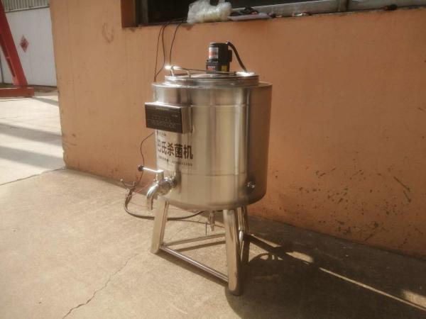 Buy cheap 220V 50Hz Milk Pasteuriser Machine SUS304 50 Degree 99 Degree from wholesalers