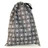 Buy cheap Black Eyelet Reusable Carrier Bags Non Woven Fabric Offerset Full Version Printing Laundry bag from wholesalers