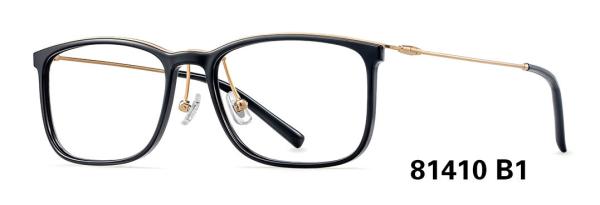 Buy cheap Square Optical Plastic Eyeglass Frames Metal Temple For Men from wholesalers