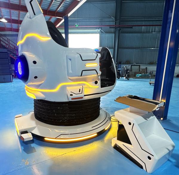 Buy cheap Dreamland Coin Operated VR Panda Adventure VR Roller Coaster Games 9D UFO Cinema 360 VR Flight Simulator Chair from wholesalers