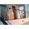 Buy cheap Easy Installation Apartment Balcony Railing Stainless Steel Building Railing Post Glass from wholesalers