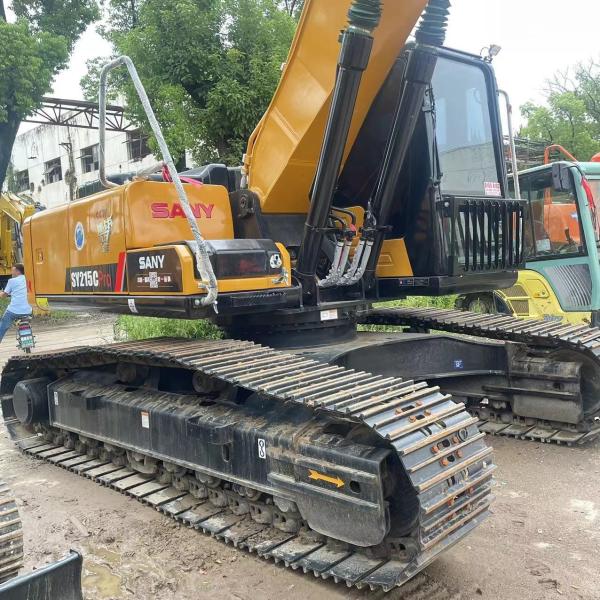 Second Hand Sany215C-Pro Excavator 0.93m3 Bucket Capacity and 20900kg Operating