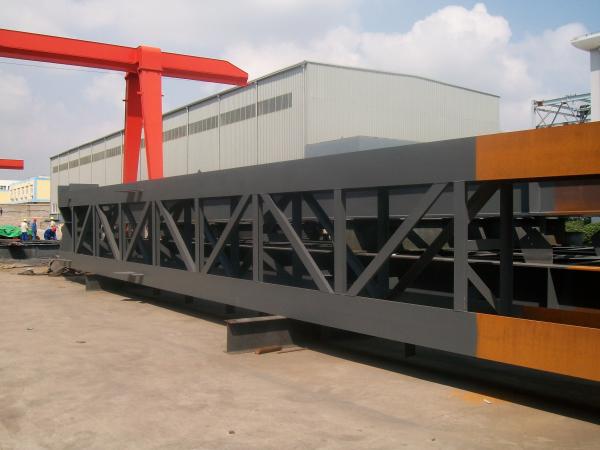 Buy cheap Prefabricated Structural Lattice Columns Steel Fabrication Services ISO Standard from wholesalers