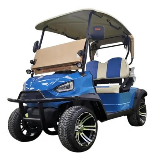 Buy cheap without battery 3.5KW AC motor 4 Wheels Electric Golf Cart 2-seater buggy beach hunting from wholesalers