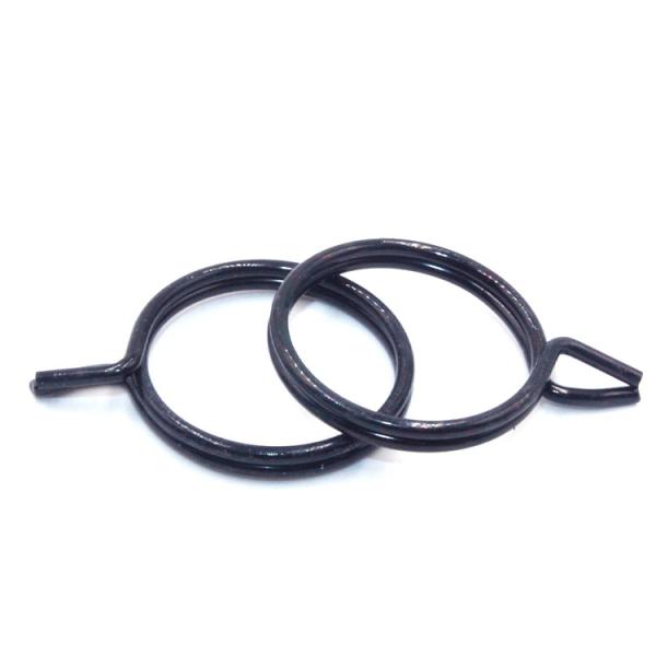 Buy cheap ISO 9001 2015 Certified Steel Black Coil Wire Torsion Spring Hose Clamp for Industrial from wholesalers