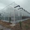 Buy cheap Hydroponics Irrigation System for Strawberry/Flowers/Vegetables Multi-Span Frame Steel Galvanized Plastic Greenhouse from wholesalers