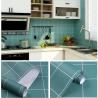 Buy cheap Moisture-Proof 3D Adhesive Wall Tile Stickers Geometric Design Patterns Wallpaper for Kitchen Bathroom from wholesalers