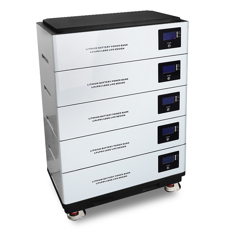 Built In BMS And RS485/CAN Protocol 48V LiFePO4 Battery 100AH Energy Storage System 20kwh