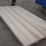 100mm-2440mm Length Bleached Poplar Board for Living Room Qingfa Natural Poplar