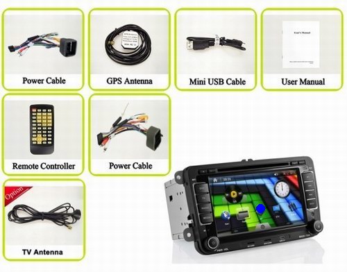 Car dvd for Volkswagen Magotan Tiguan Touran with radio gps system bluetooth TV OCB-8613