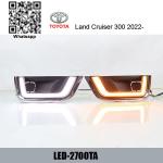 Toyota Land Cruiser 300 DRL LED Daytime driving turn signal Lights factory