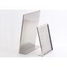 Buy cheap Brushed Steel Panel Advertising Pop Store Display Props A3 / A4 Size from wholesalers