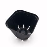 OEM Small Square Fleshy Orchid Plastic Flower Pots Injection Molded