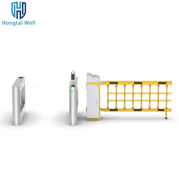 Buy cheap Luxury Small Swing Turnstile Gate RS485 / RS232 communication For Community Scenic Gym from wholesalers