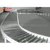 Buy cheap Steel Gravity Feed Roller Conveyor Customized Size For Food Production Line product