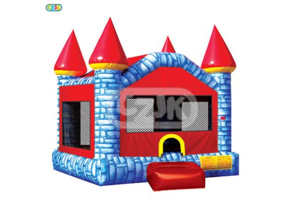 Buy cheap Colorful Brick Style Bouncy Jumping Castles Heavy Duty Commercial Grade from wholesalers