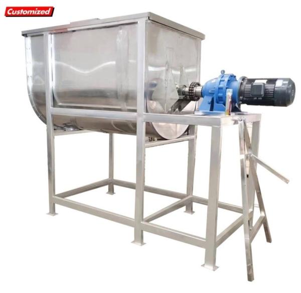 Buy cheap 5 Ton Ribbon Poultry Feed Mixer Electric Control For Chemicals Processing from wholesalers