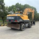 210W-9T Hyundai Wheel Excavator Used Hyundai Construction Equipment 21 Ton