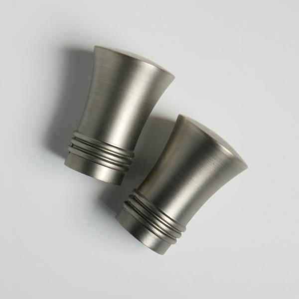 Buy cheap Single Extendable Aluminum Alloy Curtain Rods End Caps from wholesalers