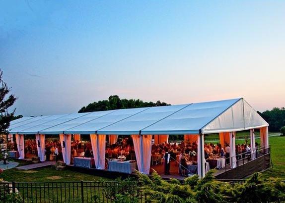 Buy cheap Ceremony Huge Wedding Party Tent Aluminum Alloy 6061T6 Material Easy Maintain from wholesalers