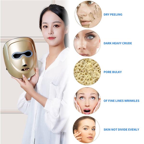 Buy cheap Customized Photon Light Facial Beauty Device 3 Color LED Mask from wholesalers