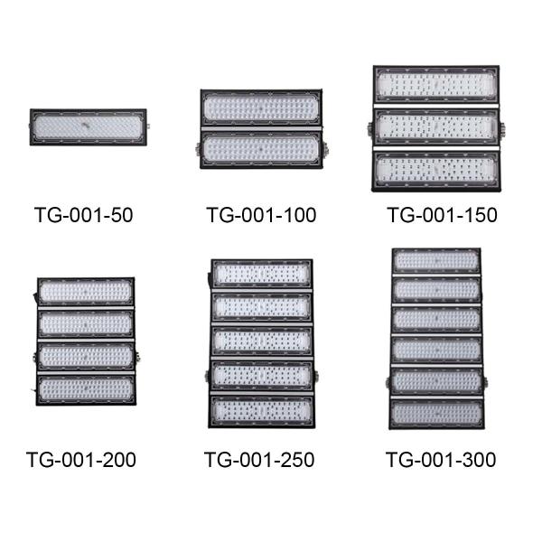 Buy cheap Sport Field Heavy Duty Aluminum Flood Light 100W 150W 200W 250W DOB Drive AC 85-265V from wholesalers