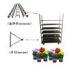 Buy cheap Collapsible Custom Danish Flower Trolley For Horticulture And Logistics Turnover from wholesalers