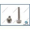 Buy cheap 304/316/410 Stainless Steel Torx Round Washer Head PT Thread Tapping Screws from wholesalers