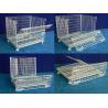 Buy cheap Galvanized wire mesh cage storage, folding wire container, bins, wire stacking baskets from wholesalers