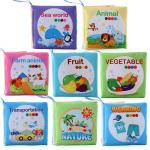 Montessori Toys Newborn Sensory Books Basic Life Skills Activity Books For 18