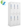 Buy cheap 12mm Slim Metal Locker Thin Edge 6 Door Steel Office Lockers Furniture from wholesalers
