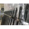 Buy cheap Customized Black Zinc Steel Metal Garrison Fence Panels Maintenance Free from wholesalers