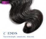 Unprocessed Loose Wave 3 Bundles With Closure , Virgin Human Hair Bundles