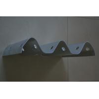 Buy cheap Corrugated W Beam Highway Guardrail 345 Yield Strength Steel ASTM A123 Zinc product