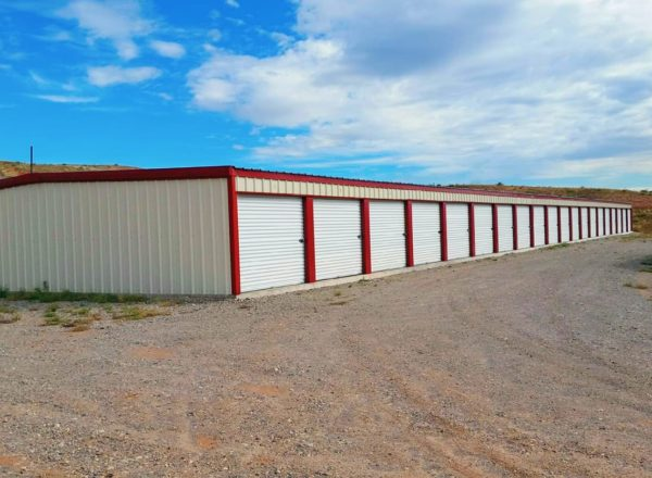 Prefabricated Self Storage Units Mini Shed Building With Light Steel Structure Frame And Aluminum Alloy Window