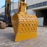 Buy cheap Excavator long boom 18 Meters for XCMG550 with 2.5cbm discharge hopper bucket long reach boom from wholesalers