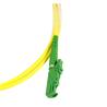 Buy cheap Yellow Cable Optical Fiber Patch Cord Singl -Mode E2000 To LC APC Polish G657A2 from wholesalers
