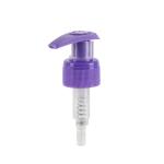 Purple 28/410 Left Right Cream Lotion Pump Plastic Shampoo Lotion Pump